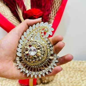 Boîte décorative de designer pour sindoor, dibbi et kumkum, pour pooja, mariage, shagun nuptial, cadeau festif traditionnel et décoration intérieure - Product Image 5