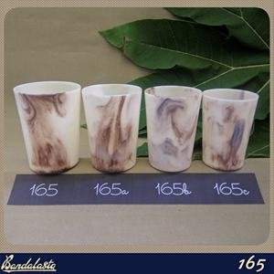 Verre à boisson en résine transparente fait main de luxe, élégant et stylé, pour la maison, la salle à manger, le bureau, le bar et les fêtes - Product Image 1