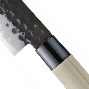 Couteaux de chef, lame de 240 mm, motif Damas, outils de découpe de cuisine avec manche en bois dur foncé pour trancher la viande et hacher les légumes - Product Image 6