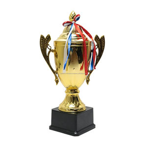 Coupe de trophée de deuxième place en or de qualité supérieure pour les événements sportifs, les compétitions de cricket, les tournois et la reconnaissance scolaire et professionnelle - Product Image 5