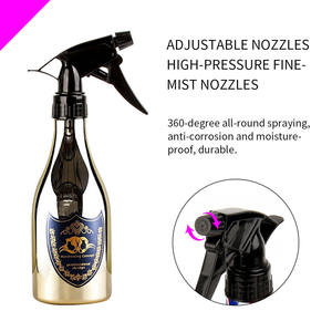 Bouteille pulvérisatrice professionnelle à haute pression de 360 ml – Design élégant électrolytique, pulvérisation fine pour salon de coiffure - Product Image 4