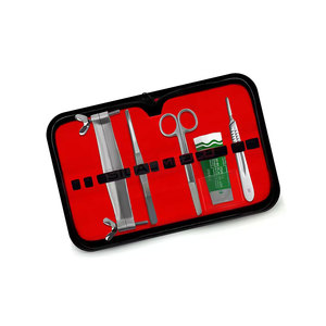 Veterinary Surgical Instrument Kit 177 Pcs Stainless Steel Set with Scissors Needle Holder Hemostat Forceps Tweezers Scalpel - Product Image 6