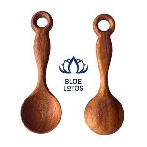 BEST-SELLER Lot de 7 cuillères à thé réutilisables en bois de 14,7 cm – Petites cuillères pour miel, confiture, condiments – Lavage à la main uniquement – Ustensiles de cuisine - Product Image 1