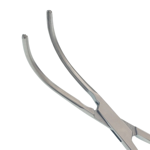 DeBakey Atraumatic Forceps 6″ Full Curve With Straight Handle Stainless Steel Vascular <b>Surgical</b> <b>Instrument</b> Reusable - Product Image 4