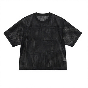 Printed Polyester Sports Jerseys with Silk Screen Design Custom Made Sports Mesh Jersey OEM Logo Outdoor Fashion Jersey - Product Image 6