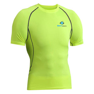 Body Building Spandex / Polyester Made <b>Men</b> <b>Compression</b> <b>Shirts</b> For Gym Fitness Wear 2026 New Design <b>Compression</b> <b>Shirts</b> For <b>Men</b> - Product Image 2