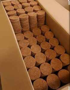 Tapis de paillage en fibre de coco et latex biodégradable, mélange de fibres de coco naturelles pour la rétention de l'humidité dans les plantes et les jardins - Product Image 6