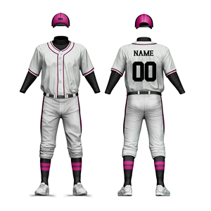 Conjunto de Uniforme de Softbol Personalizado con Camiseta de Béisbol Negra y Mangas Grises con Camuflaje, Número 03 - Product Image 4