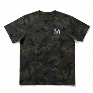 T-shirt de chasse professionnel pour homme, imprimé camouflage 3D feuillage, respirant, pour gym et fitness, tactique, fournisseur de logo personnalisé OEM - Product Image 1