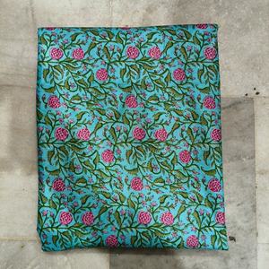 Organic Carded Printed Cambric Fabric Red Palm Tree Custom Indian Handmade Cotton Lightweight Boys Running <b>Dress</b> Curtain Shirt - Product Image 6