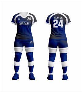 Tenue de volley-ball personnalisée à prix d'usine, vêtements de volley-ball par sublimation, vente en gros, vêtements de sport les plus vendus, uniforme de volley-ball sur mesure - Product Image 1