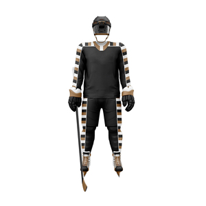 Eco-friendly Customized Logo <b>Ice</b> Hockey Uniform for Adults Latest Design Set Made in Pakistan 100% Polyester - Product Image 2