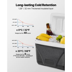 Borsa frigo portatile isolata da 8,5 QT con stampa leopardata, maniglie resistenti e materiale rigido leggero - Product Image 3