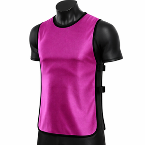 Chaleco Deportivo Morado sin Mangas, Cuello Redondo, Transpirable, de Poliéster, Unisex, para Adultos, para Todas las Temporadas - Product Image 3