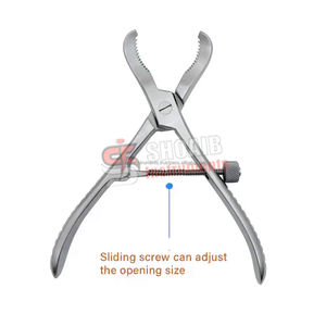 Réduction et Fixation des os Supports d'os Taille 160mm Orthopédique Vétérinaire Chirurgical Tenue Pince de fixation - Product Image 2