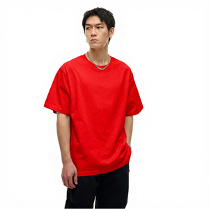 เสื้อยืดผู้ชายทรงปกติ สีขาวล้วน ผ้าฝ้าย 100% แขนสั้น คอกลม ทรงลำลอง ผ้าเทอร์รี่ ระบายอากาศได้ดี ดีไซน์เรียบง่าย - Product Image 6