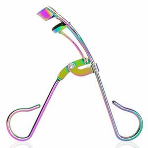 Recourbe-cils professionnel avec coussin en silicone souple, poignée ergonomique antidérapante, cadre en acier inoxydable durable pour des cils longs - Product Image 3