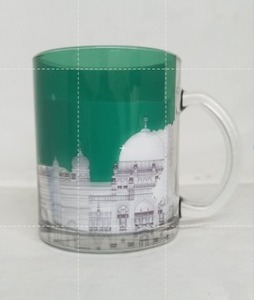 Mug en verre transparent, tasse à café en verre, tasse à thé en verre, tasse à café transparente, tasse à café personnalisée - Product Image 3