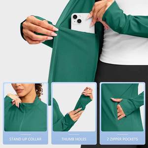 เสื้อแจ็คเก็ตแทร็คยอดนิยม คุณภาพเยี่ยม เหมาะสำหรับการฝึกซ้อมและการใช้งานระดับมืออาชีพ เสื้อแจ็คเก็ตแทร็คสำหรับผู้หญิงที่ระบายอากาศได้ดี - Product Image 6