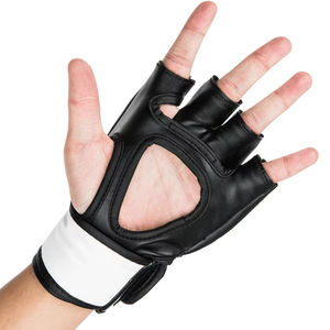 Gants de boxe MMA sans doigts, pour UFC et Sanda, épaissis, pour adultes, fabriqués en usine, gants de sport MMA de qualité supérieure - Product Image 6