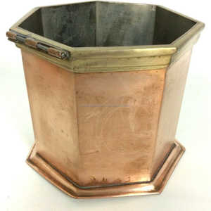 Ensemble de boîtes octogonales personnalisées en cuivre et en laiton avec un design élégant, parfait pour le rangement des ustensiles de cuisine et la vente en gros - Product Image 5