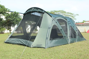 Tente tunnel 4 saisons pour 4-5 personnes VICTORY, imperméable 3000 mm, type extensible, en duralumin, grand espace, ventilation en maille. - Product Image 3