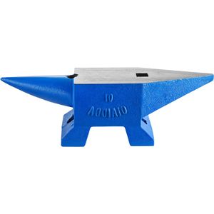 Incudine a corno singolo da 22 libbre per forgiatura, attrezzi in acciaio per fabbri, con attrezzatura robusta e foro quadrato, in vendita - Product Image 5