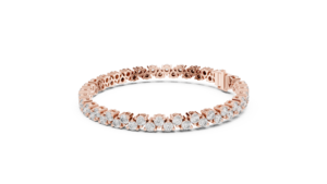 Bracelet de luxe en argent sterling 925 avec diamants Moissanite, chaîne tennis sertie de pierres, bijoux de mode en gros - Product Image 4