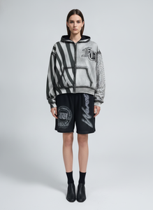 Custom Oversized Zip Up <b>Hoodie</b> Y2K Streetwear Vintage <b>Gothic</b> Graphic Printed Sweatshirt Heavyweight Unisex Fleece Mens Womens - Product Image 5