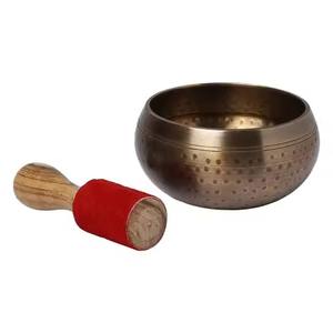 Bol chantant traditionnel en métal pour la méditation, la thérapie sonore, le yoga, la guérison et la relaxation - Product Image 3