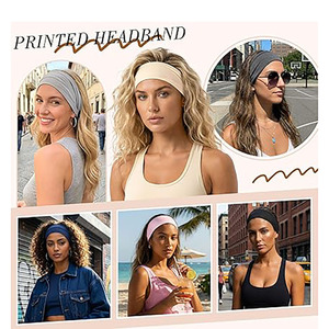 <b>Head</b> <b>Wrap</b>, Fashion Solid Color Headbands, Twist Knot Hair Accessories, Soft Fabric Hairband for Girls - Product Image 5