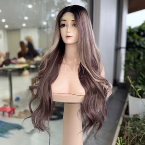 Peluca de Encaje Completo de Alta Calidad, Cabello Fino Tipo Bebé, Textura Ondulada, Color Natural, Pelucas de Cabello Humano Vietnamita - Product Image 1