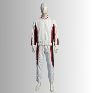 Conjunto Deportivo Personalizado para Hombre, Chaqueta Bomber de Invierno, Pantalones Jogger, Cortavientos, Ropa Deportiva Informal para Entrenamiento y Running, Estampado - Product Image 1