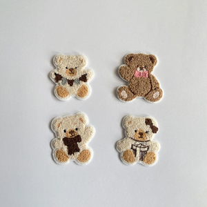 Factory Made Premium Quality <b>Sew</b>-<b>On</b> Heart Embroidery <b>Patches</b> for Clothing Custom Logo in Reasonable Prices - Product Image 4