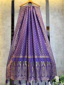 Dupatta en Georgette Khadi Bandhej HD Premium, Vêtement Ethnique Traditionnel, Doux et Léger, pour Fêtes et Festivals, 6 HDP jorjot dupatta - Product Image 4