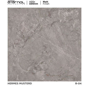 Carrelage en porcelaine mate contemporain 600x600mm, surface céramique lisse décorative, revêtement mural et solaire durable de qualité supérieure - Product Image 1