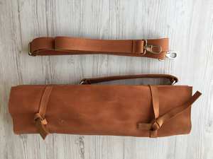 Sac de rangement pour couteaux en cuir véritable de luxe, résistant aux odeurs, durable, pour les professionnels de la cuisine, LSKR-0113 - Product Image 4