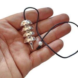 Mới nhất đẹp Bạc platted Osiris kim loại con lắc cảm xạ con lắc ở mức giá hợp lý mua từ amayra tinh thể xuất khẩu - Product Image 1