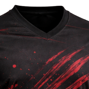 Maillot de paintball Red Claw Scratch Monster Blood Splatter, sublimation, manches longues, maille respirante, tenue de compétition athlétique pour équipe - Product Image 5