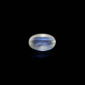 Natural Blue Moonstone 6.57 Carat Trillion Cut Loose Gemstone for Fine Jewelry - Product Image 2