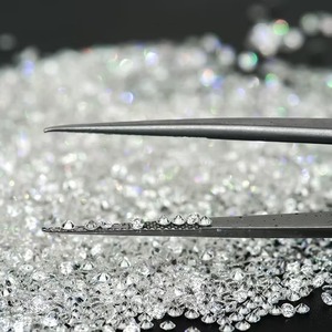Lab Grown Round Brilliant Loose Diamond 1.6 mm DEF Color VVS VS Clarity Excellent Cut IGI Certified for Jewelry Making - Product Image 1