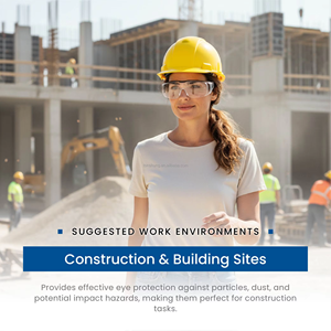 Gafas de seguridad antiniebla, lentes de protección ocular para exteriores - Product Image 5