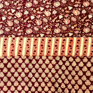 Vente en gros de tissu en coton tricoté de qualité supérieure, résistant à l'eau, à motif floral, de poids moyen, pour la décoration de la maison, les housses de vêtements, les sacs pour filles - Product Image 1