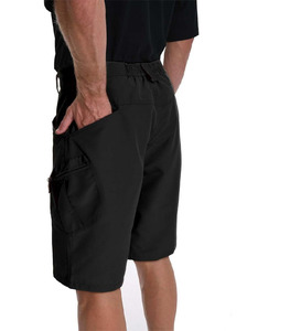 Promotion Été – Short Cargo en Jean Taille Haute à Six Poches, Styles Décontractés Fendus, Couleurs Unies, Tissu Éponge Brodé - Product Image 4