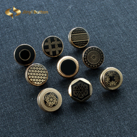 Bouton-pression en métal Zamak personnalisé Jinyi, fermeture à bouton-pression, logo de marque d'usine OEM ODM 12mm, bouton pour vêtements musulmans Dishdasha Thobe