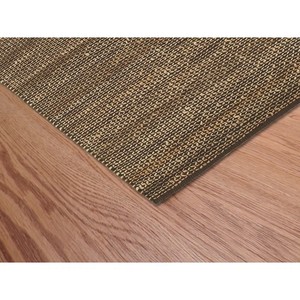 Nouveau tapis rectangulaire en jute tissé à la main avec bordure blanche, tapis naturel pour salon, chambre ou bureau - Product Image 6