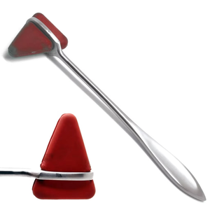 Martillo de Diagnóstico Reflex Taylor Premium de Acero Inoxidable, Martillo de Percusión Neurológica, Herramienta de Diagnóstico Médico y de Enfermería, CE ISO - Product Image 1