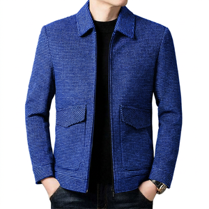 <b>Men's</b> <b>Canvas</b> Blend Shirt <b>Jacket</b> Turn-down Collar Hooded Front Logo Windproof Smart Casual Winter Wear - Product Image 4