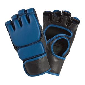 Adjustable Fingerless Gym Fitness <b>Gloves</b> PU Leather Half Finger Weightlifting <b>Gloves</b> Blue Black Wrist Strap Weightlifting <b>Gloves</b> - Product Image 4