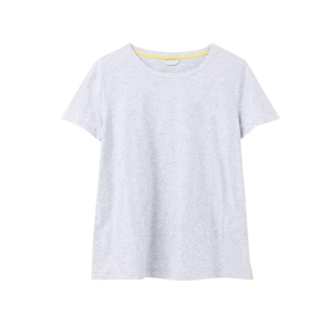 Women's O-Neck Short Sleeve T-<b>Shirt</b> Solid Color Regular Fit Casual Jersey Knit 100% Cotton Breathable Spring Summer Wear - Product Image 6